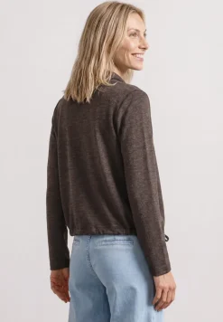 Leichte Langam Jacke in Leinen-Optik