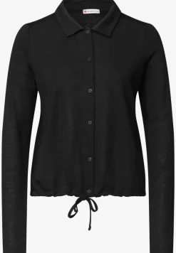 Leichte Langam Jacke in Leinen-Optik