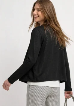 Leichte Langam Jacke in Leinen-Optik