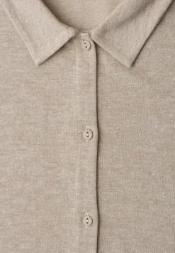 Leichte Langam Jacke in Leinen-Optik