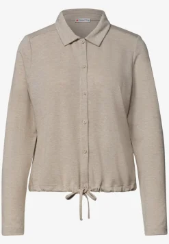 Leichte Langam Jacke in Leinen-Optik