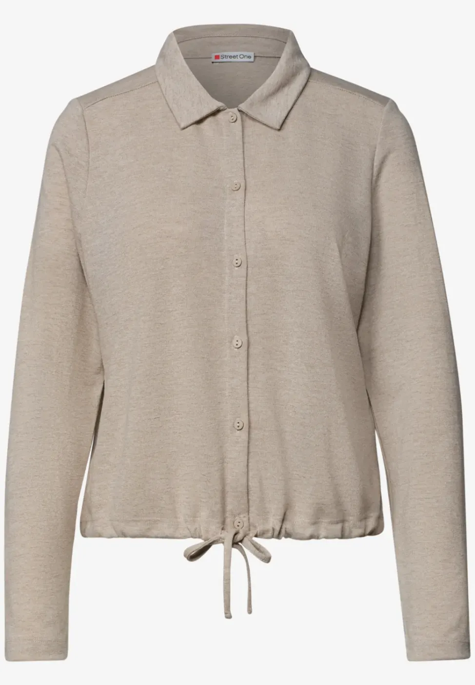 Leichte Langam Jacke in Leinen-Optik