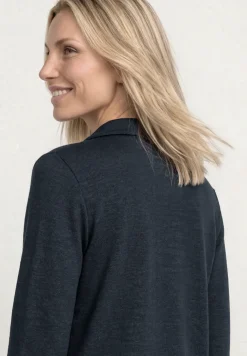 Leichte Langam Jacke in Leinen-Optik