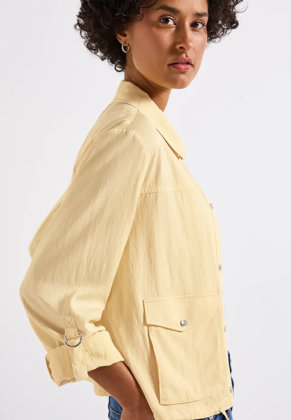 Leichte Strukturjacke