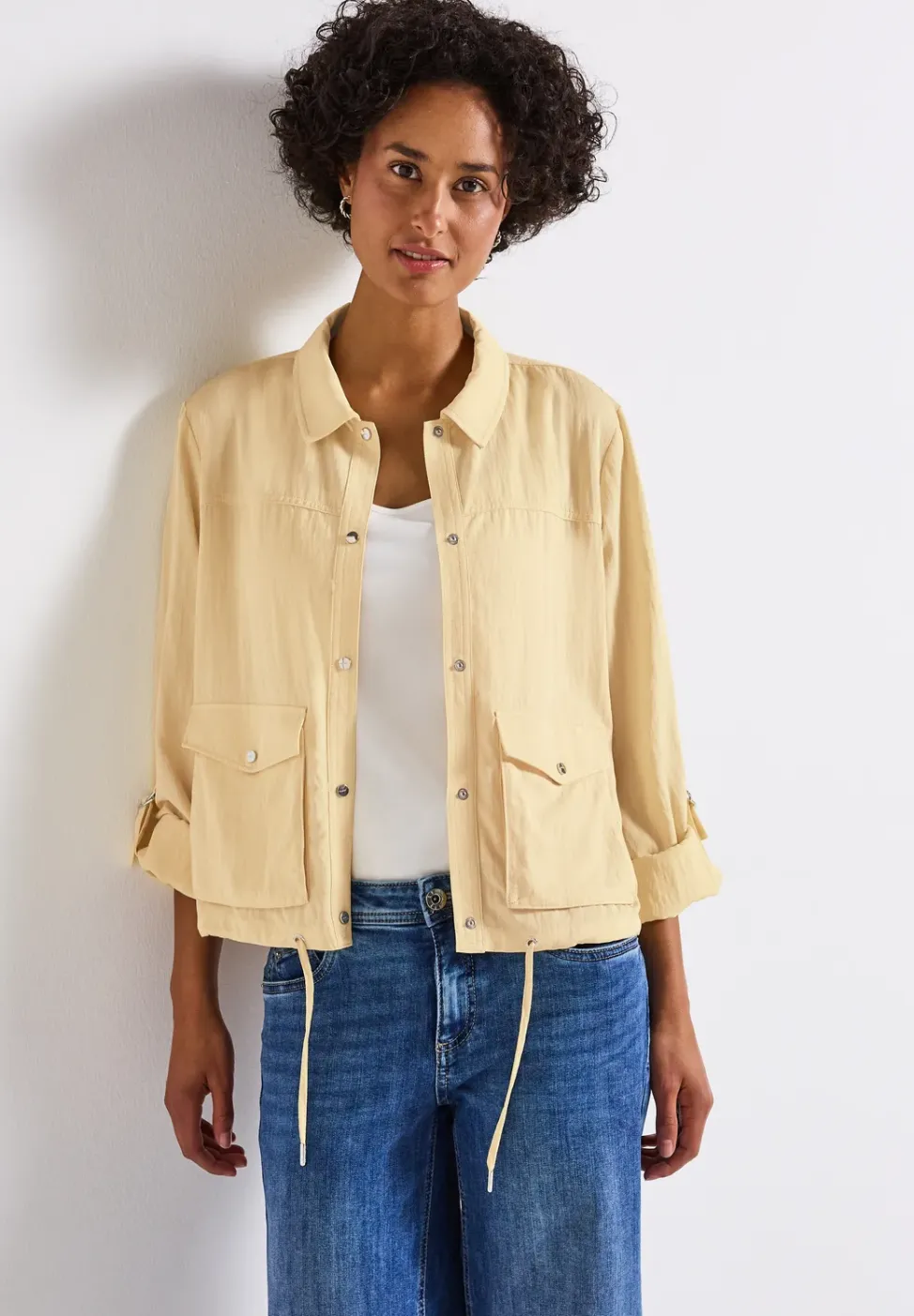 Leichte Strukturjacke