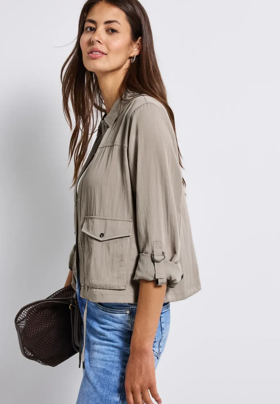 Leichte Strukturjacke
