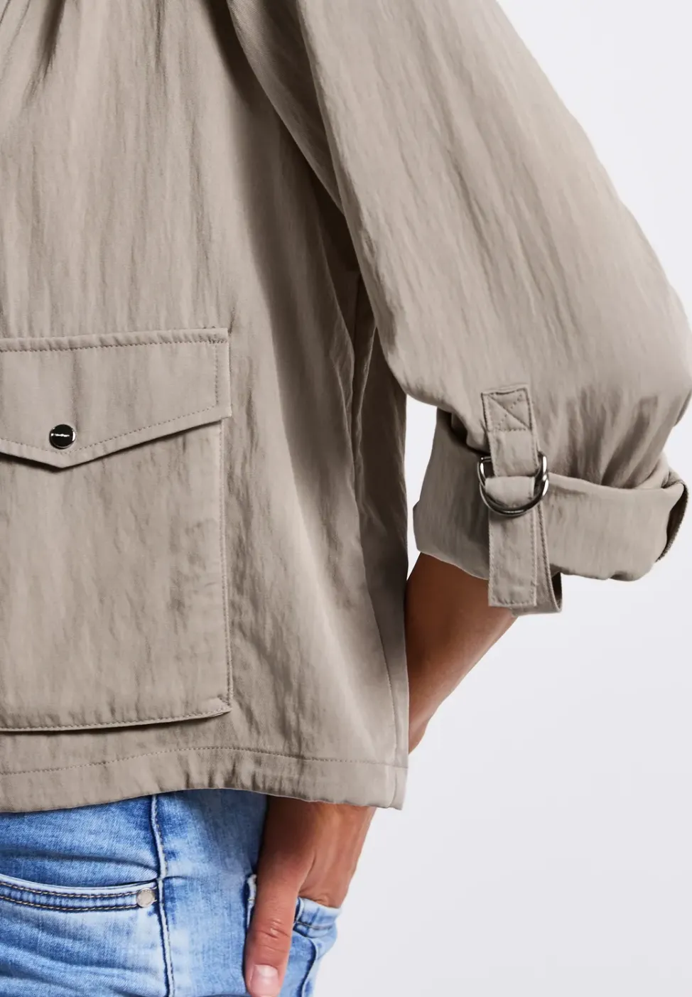 Leichte Strukturjacke