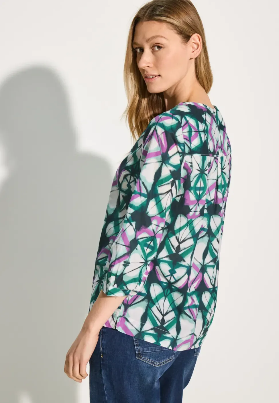 Leichte Baumwollbluse