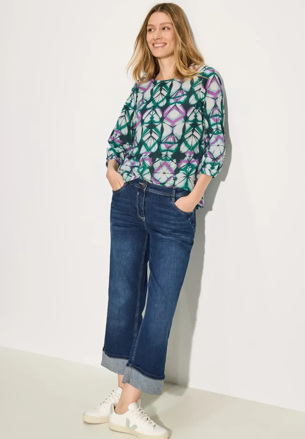 Leichte Baumwollbluse