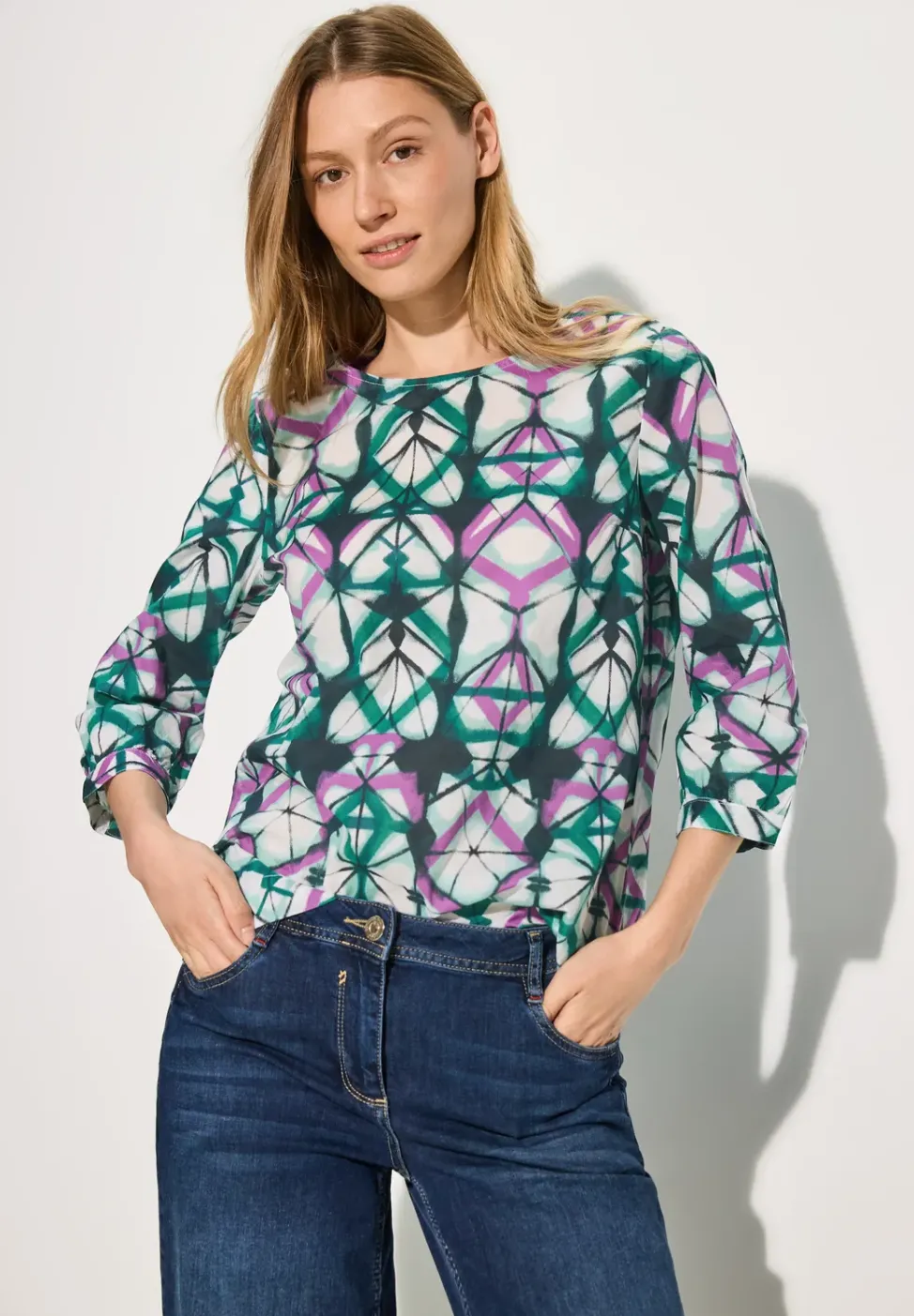 Leichte Baumwollbluse