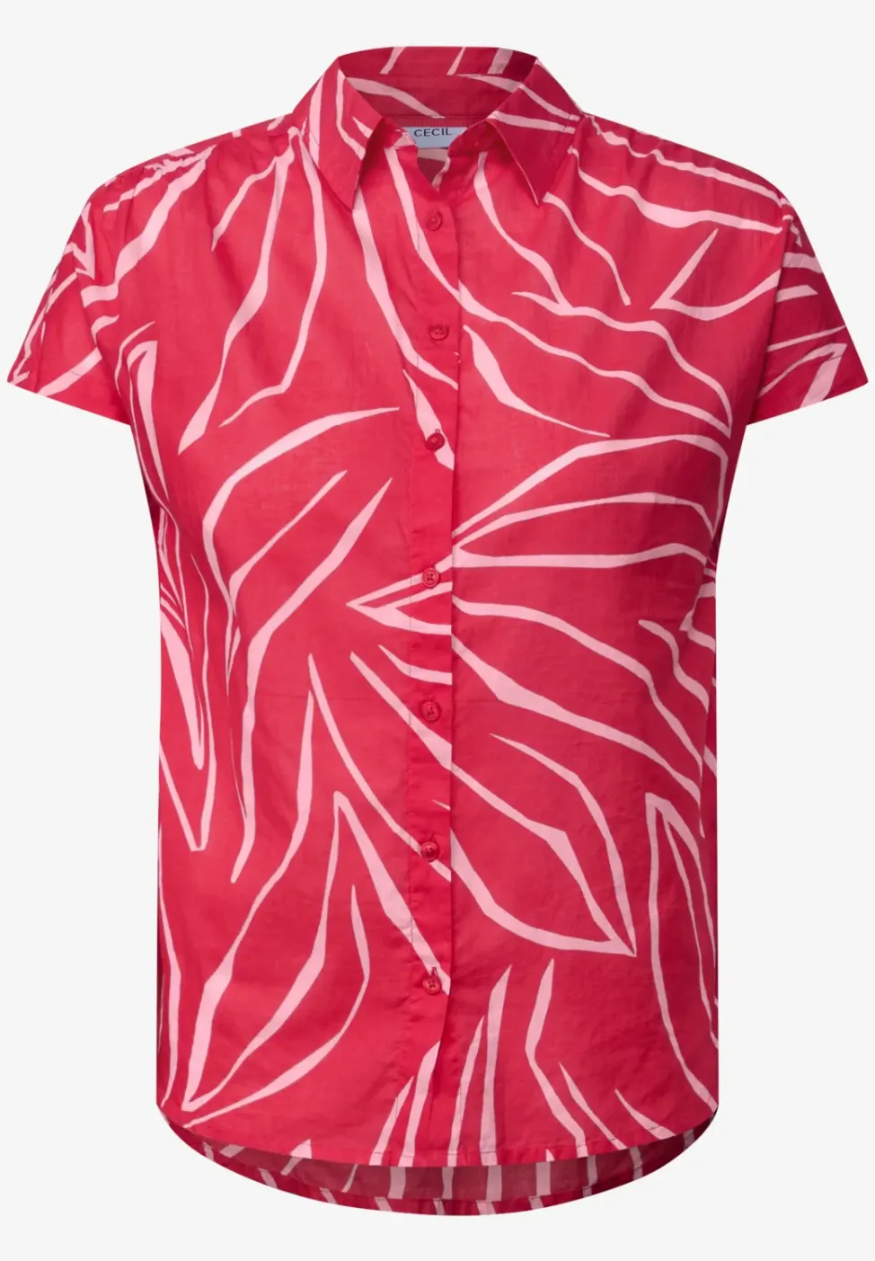 Leichte Baumwollhemdbluse