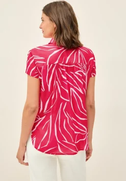 Leichte Baumwollhemdbluse