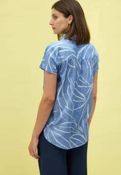 Leichte Baumwollhemdbluse