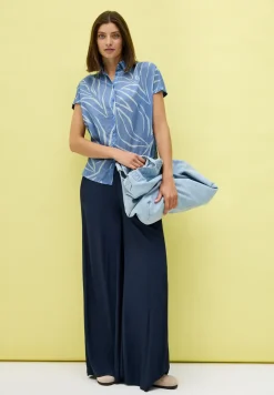 Leichte Baumwollhemdbluse