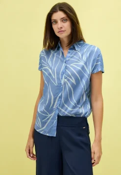 Leichte Baumwollhemdbluse