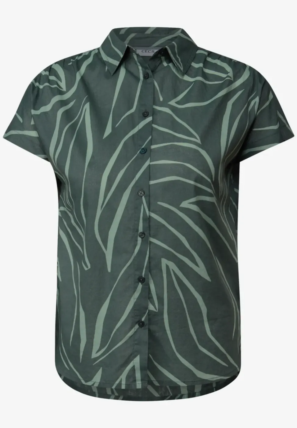 Leichte Baumwollhemdbluse