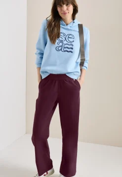 Leichte Hose im Loose Fit mit Stretch