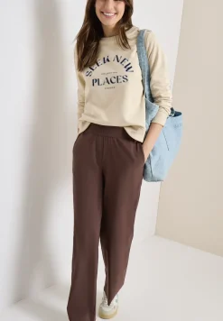 Leichte Hose im Loose Fit mit Stretch