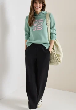 Leichte Hose im Loose Fit mit Stretch