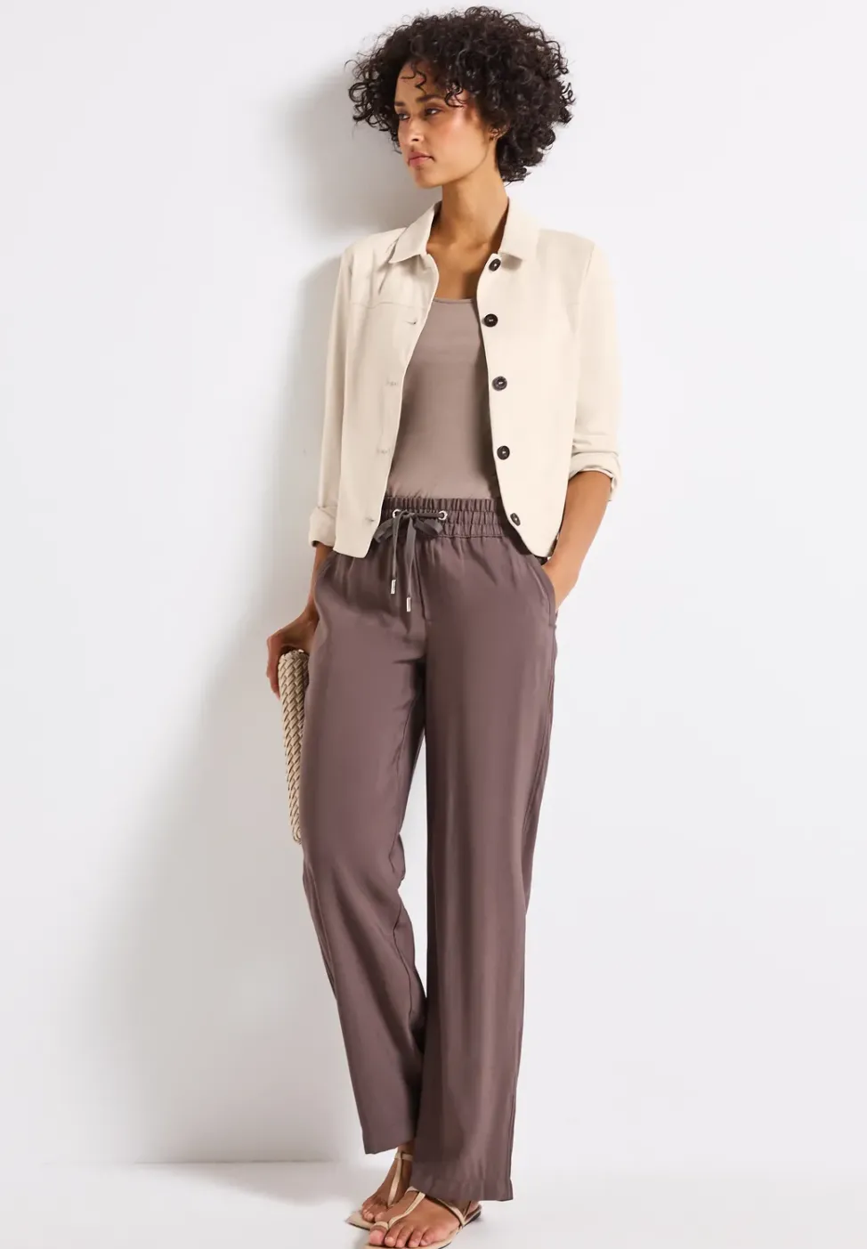 Leichtes Velours Overshirt