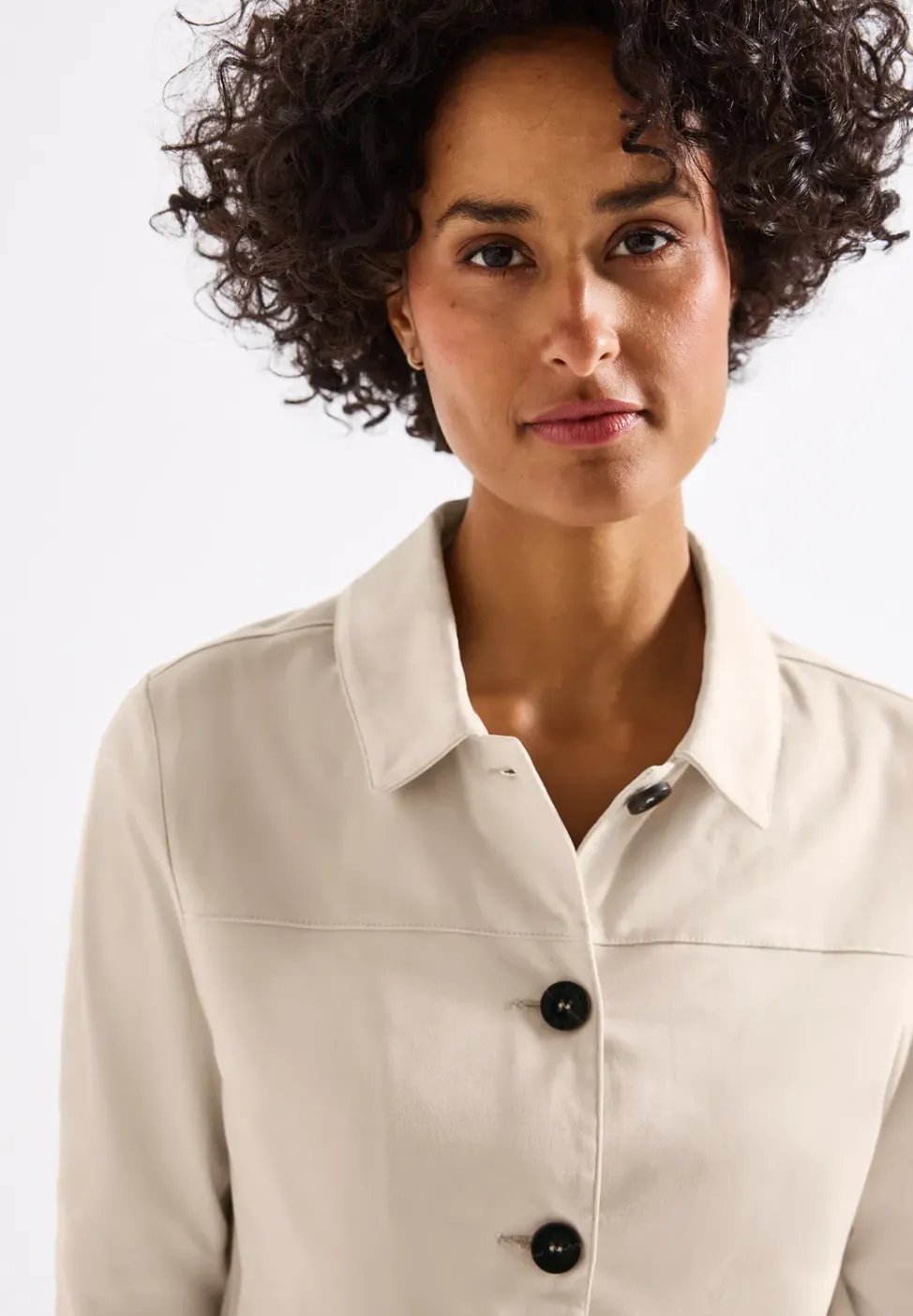 Leichtes Velours Overshirt