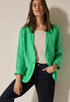 Leinen-Blazer