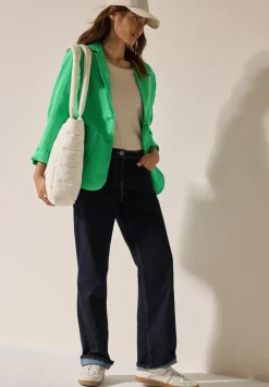 Leinen-Blazer