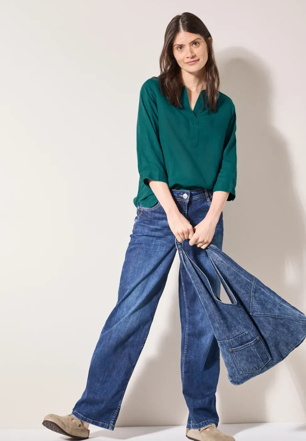Leinenbluse
