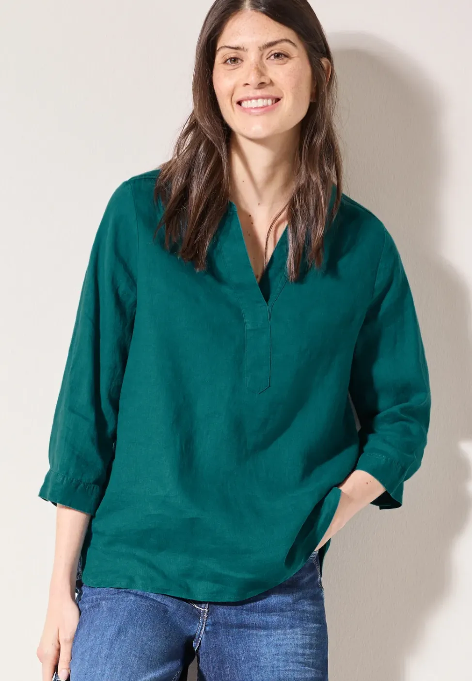 Leinenbluse