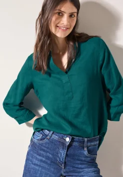 Leinenbluse