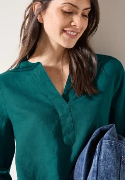 Leinenbluse