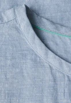 Leinen Chambray-Bluse
