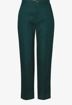 Leinen-Chino im Casual Fit