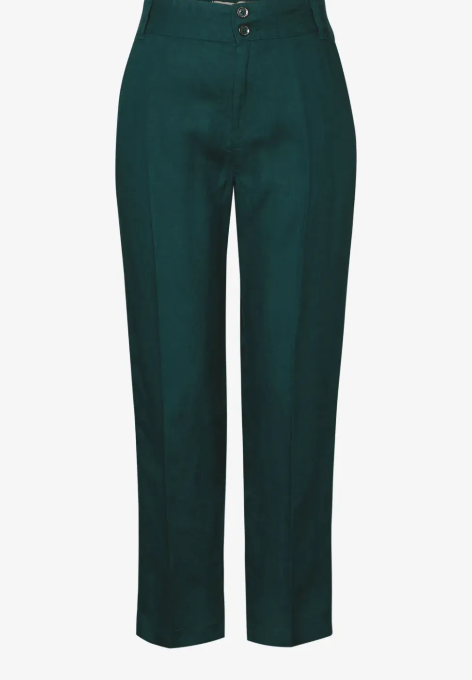 Leinen-Chino im Casual Fit