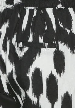 Leinenhose mit Print