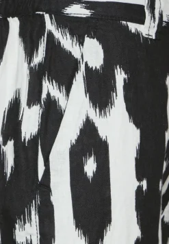 Leinenhose mit Print
