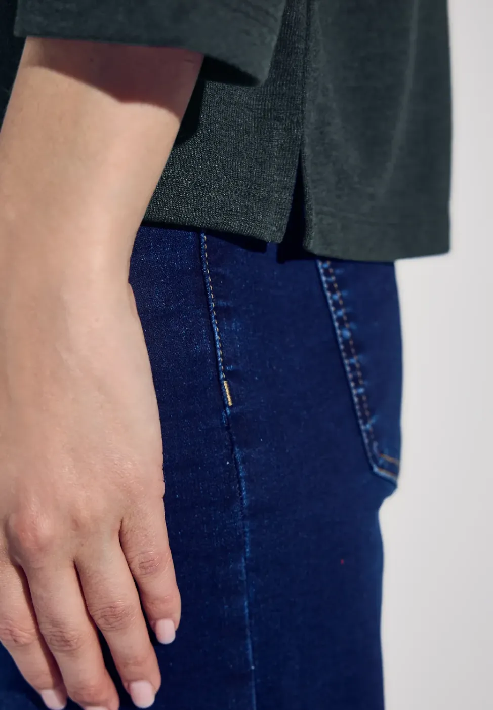 Leinen-Look Shirt