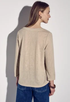 Leinen-Look Shirt
