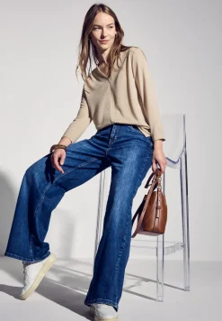 Leinen-Look Shirt