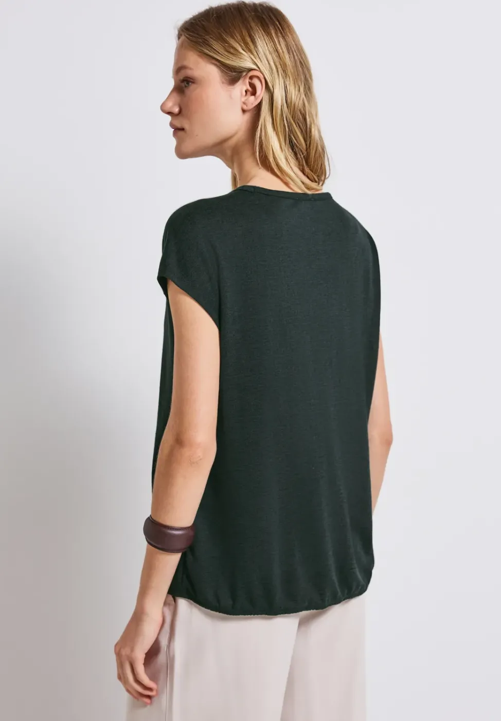 Leinen-Look Shirt