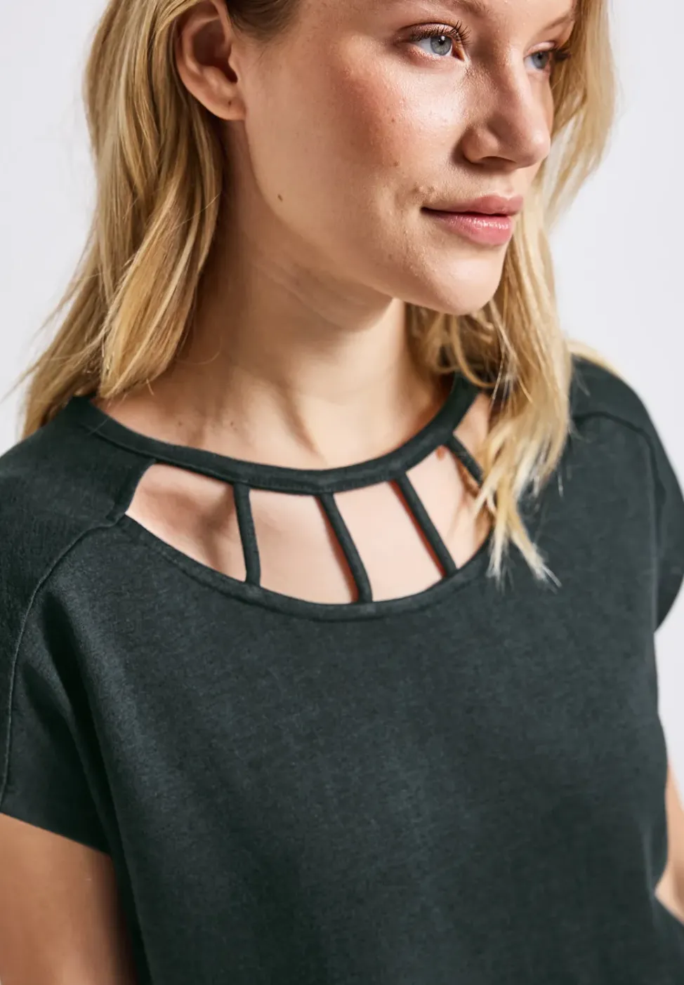 Leinen-Look Shirt