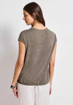 Leinen-Look Shirt