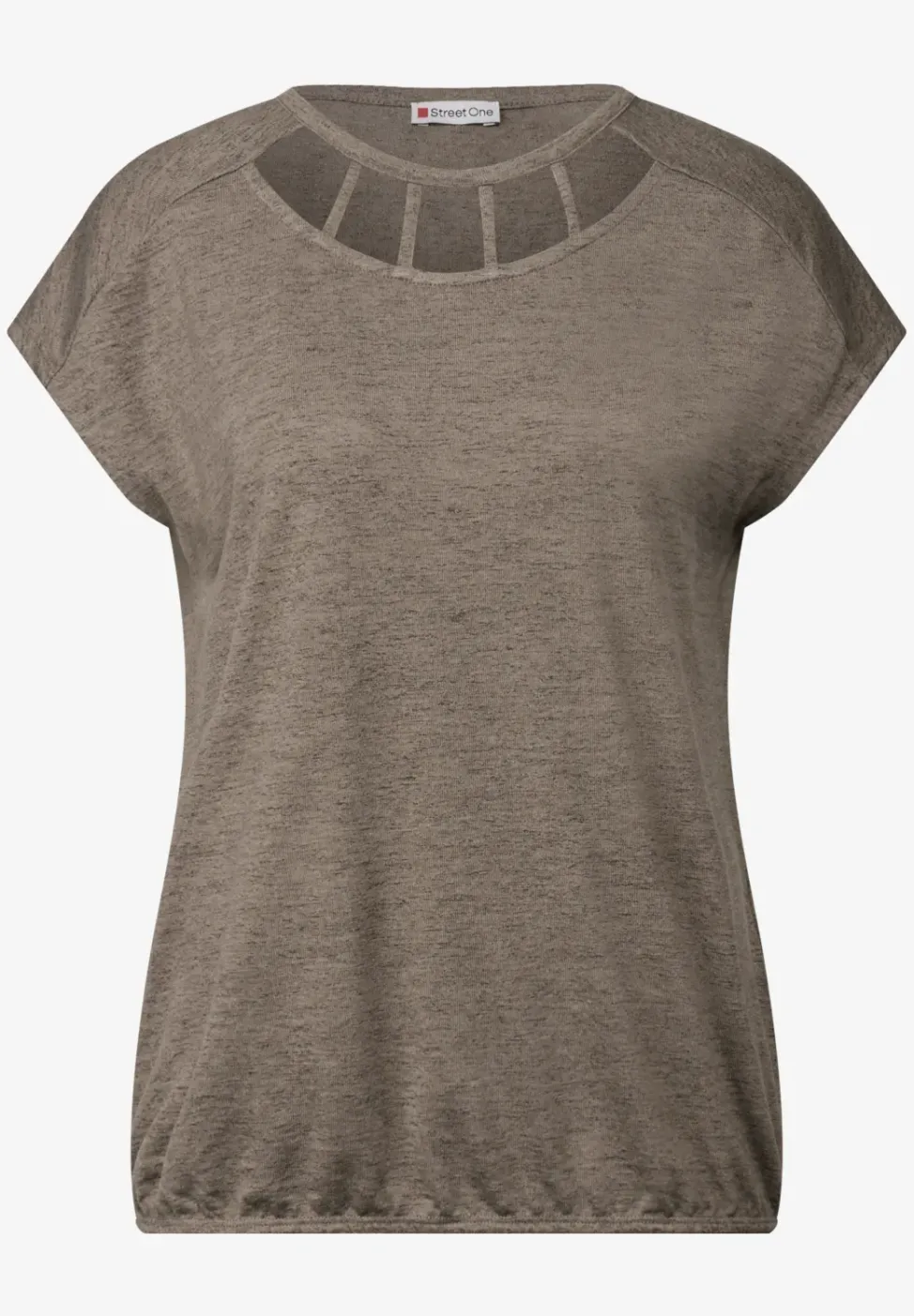 Leinen-Look Shirt