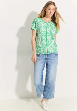 Leinenmix T-Shirt