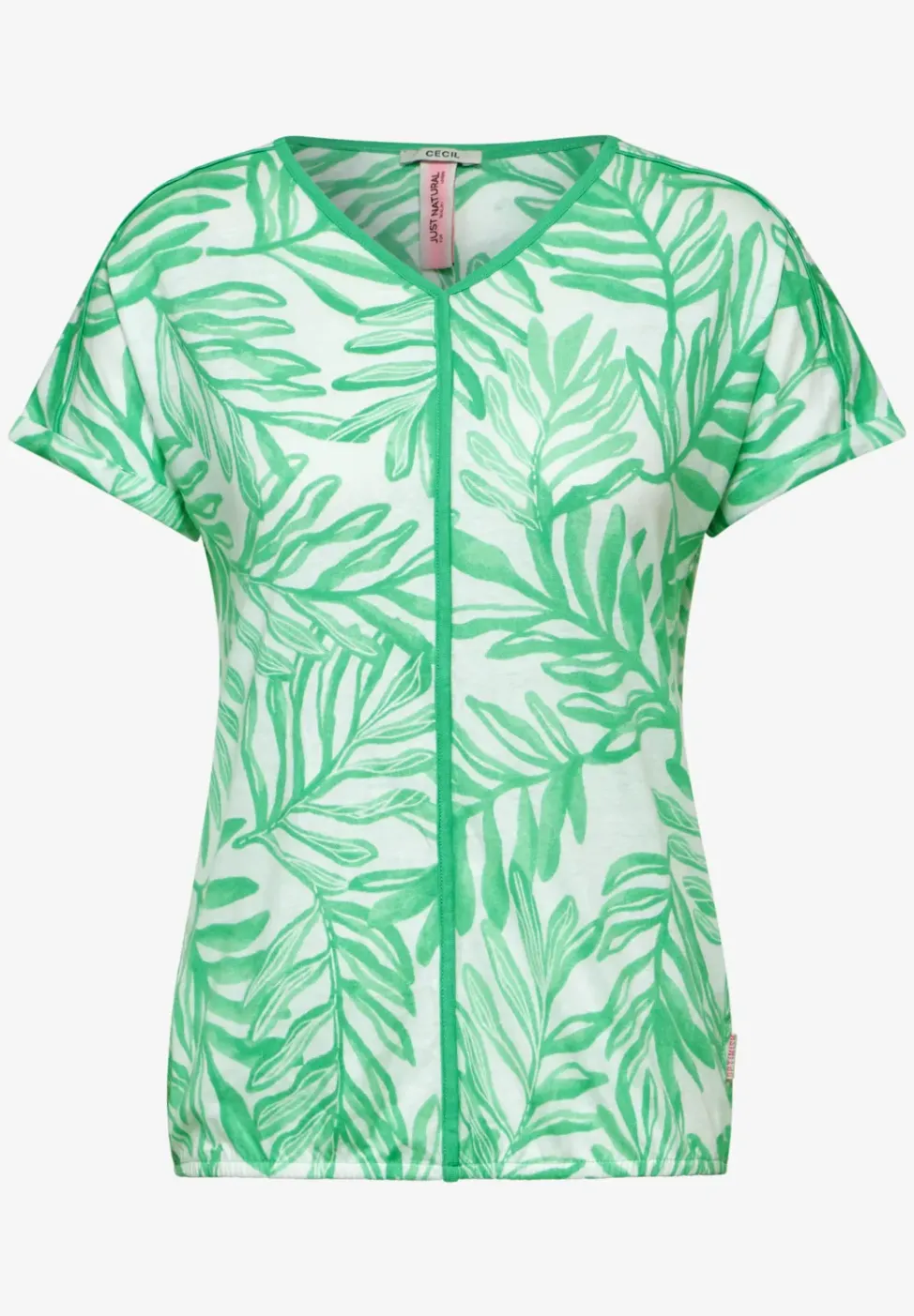 Leinenmix T-Shirt