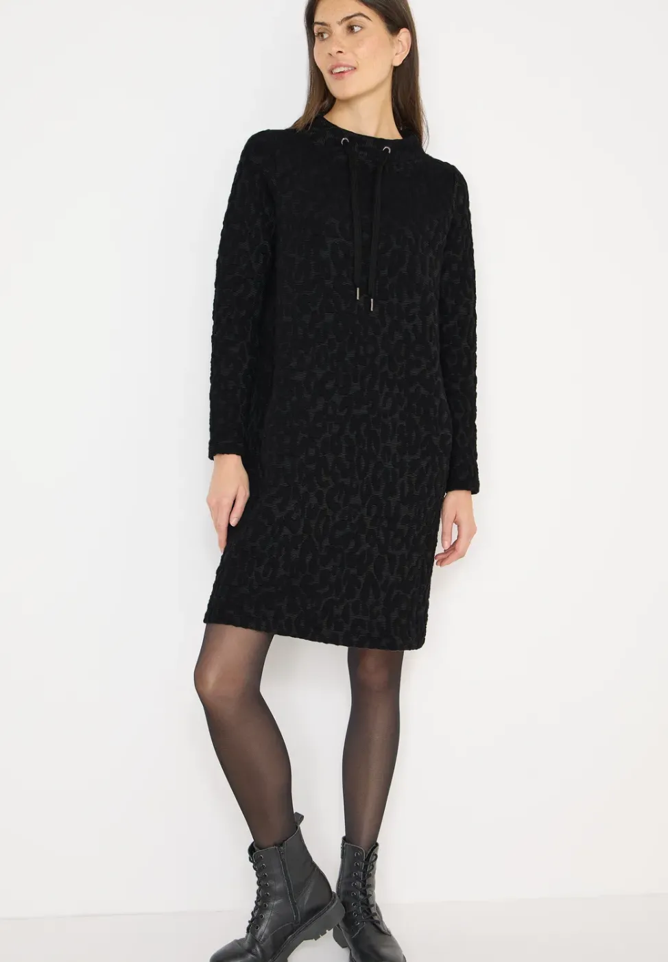 Leo Jacquard Kleid