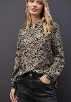 Leo Bluse mit Tapedetails