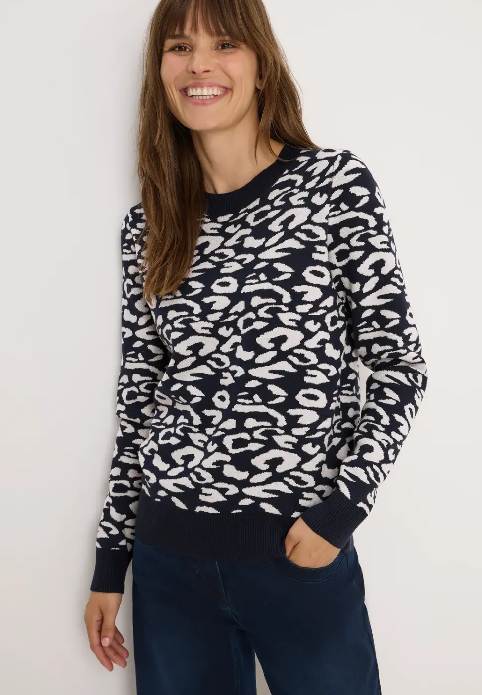 Leo Jacquard Pullover