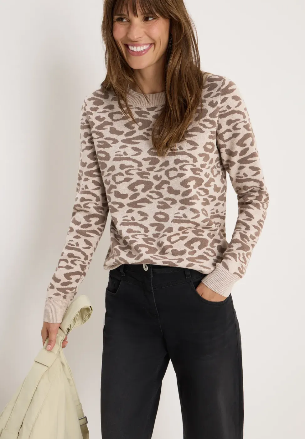 Leo Jacquard Pullover