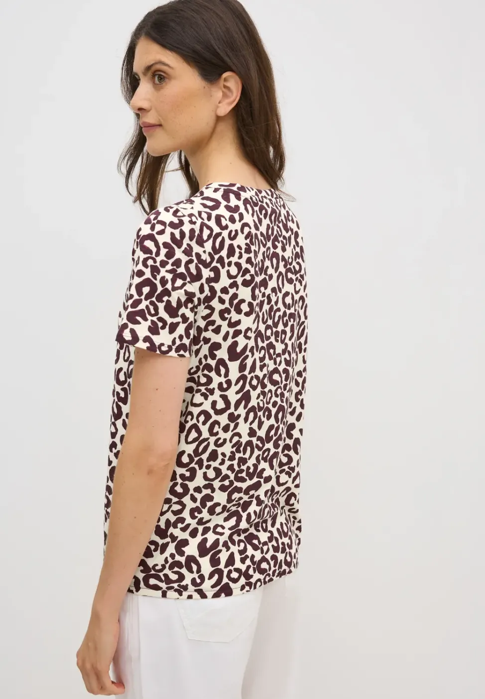 Leo-Shirt im Tunika-Look